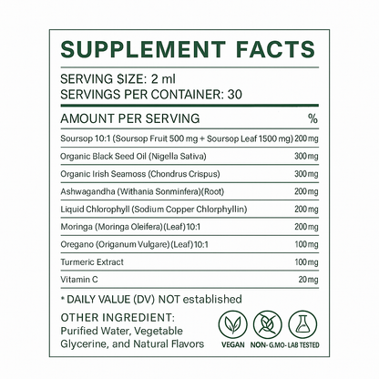 Soursop 10-in-1 Liquid Drops